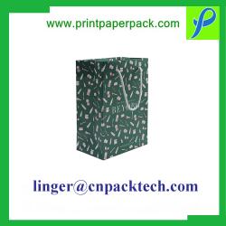 High-End Custom Rectangle Shopping Apparel Gifts Paper Bag