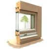 Продам: Одностворчатое окно из сосны 700×1400