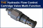 Multi-functional AAK Hydraulic Flow Control Cartridge Valve, replaced...
